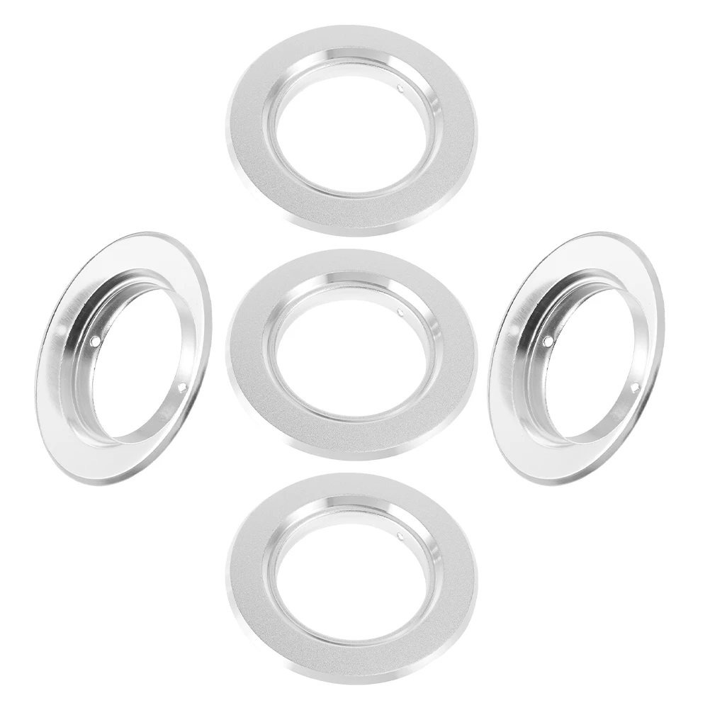 

5pcs Bird Nest Accessories Zinc Alloy Metal Guards Breeding Box Hole Protector Anti Bite Round Edge Smooth Surface Pet Parrot