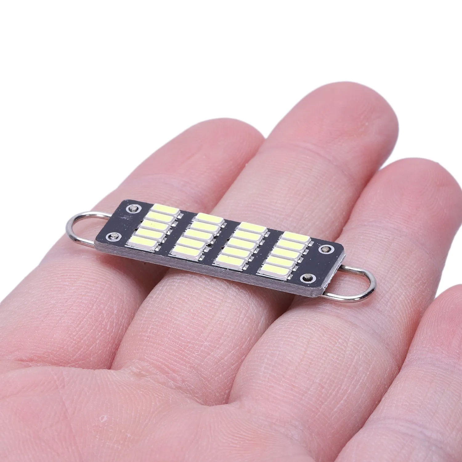 

Exclusive Bulb 44Mm Bright White Festoon Led Bulb,20 Smd Rigid Loop 1.73 Inch Interior Dome Map Led Lights 561 562 567 564,Pack