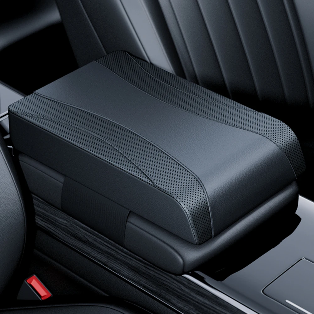 

Автомобильный органайзер для зазора на сиденье, коробка для подлокотника, подлокотник с высотой, кожаный подлокотник, подушка, подлокотник для рук, регулируемый подлокотник для автомобиля
