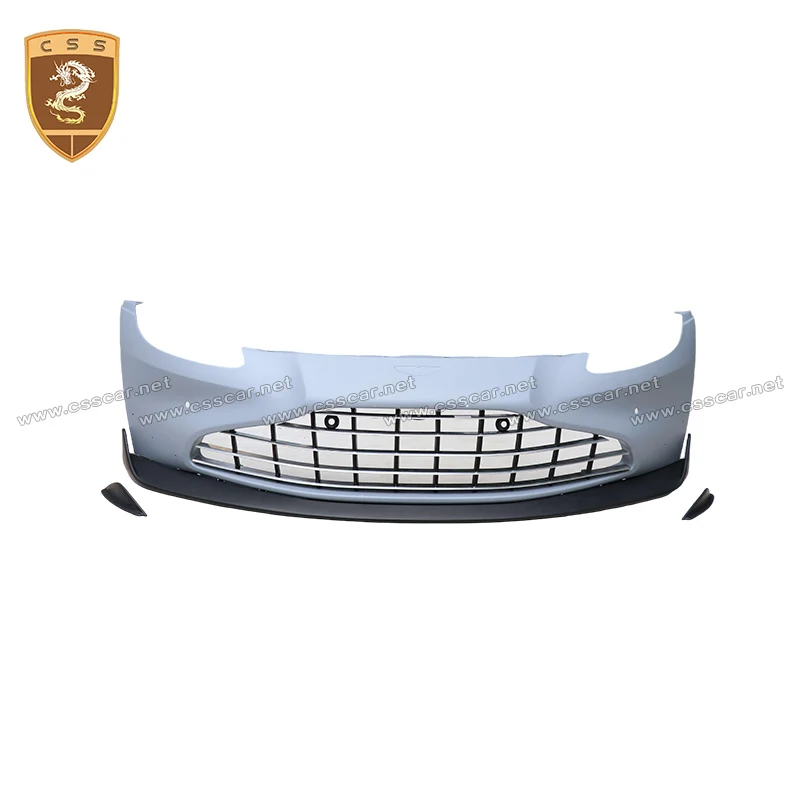 For Aston Martin VT4.0-F1 Exterior Protection Accessory Front Bumper Splitter Lip Spoiler Diffuser Guard Cover Trim