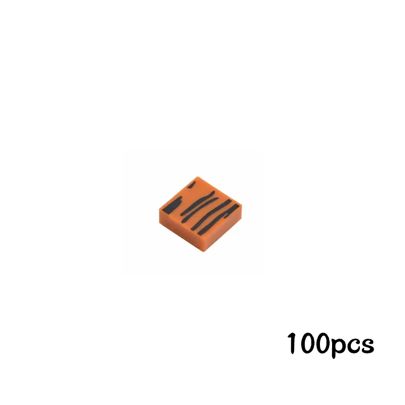 Compatible 3024 2431 Wood Texture Smooth 1X1 1X4 Smooth Bricks For Trains Track Rail Decorate Straight Curved Construction Toys