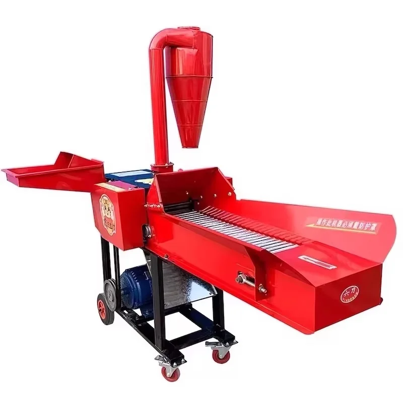 Multi Functional Straw Crusher Hay Silage Crusher Straw Hammer Mill Cassava Corn Mill Grinder Machine