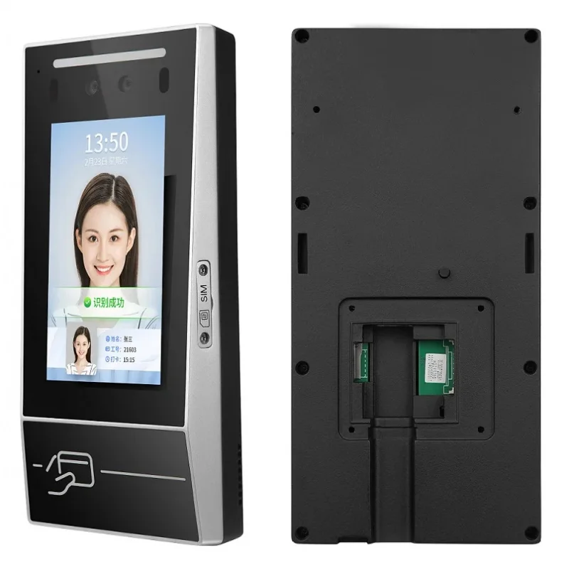 Wireless 4G Touch Screen RFID Face Recognition Access Control Reader, 125kHz Terminal with Face Recognition