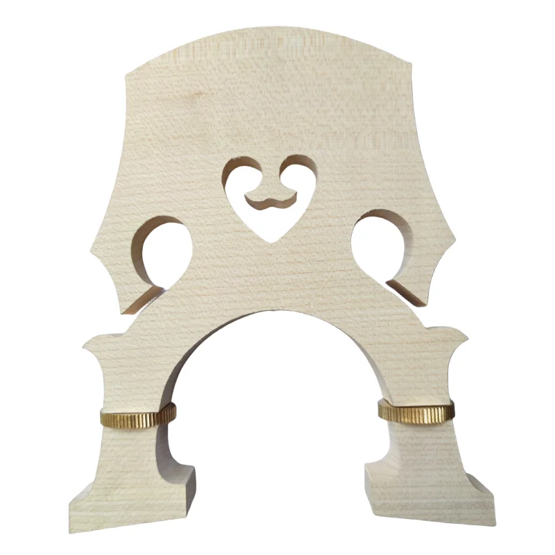 1 pc European materials maple adjustable Double Bass Bridge 4/4 3/4 1/2 1/4 size.Double Bass accessories