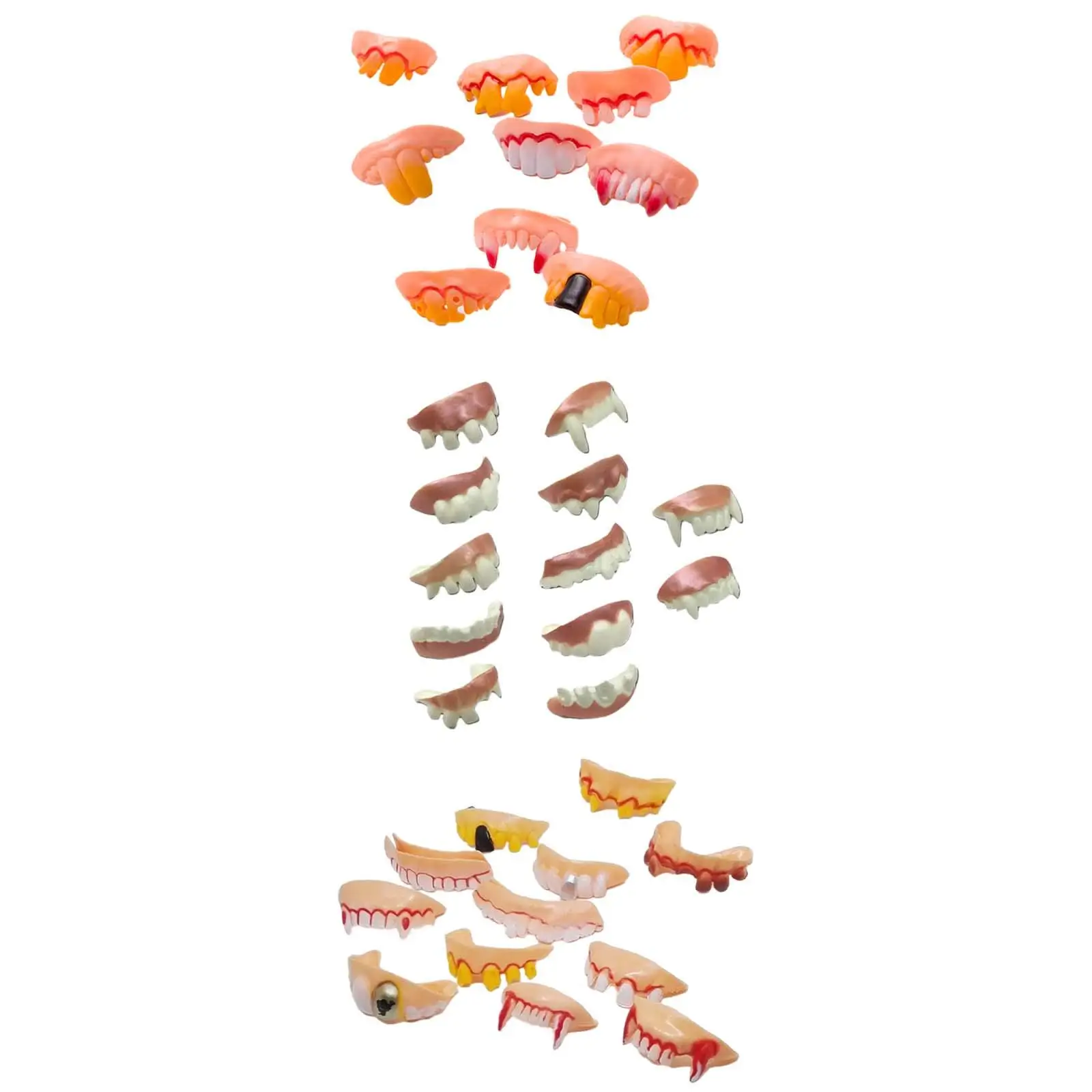 

Halloween Teeth Adult Funny Halloween Front Teeth Costume Accessory for
