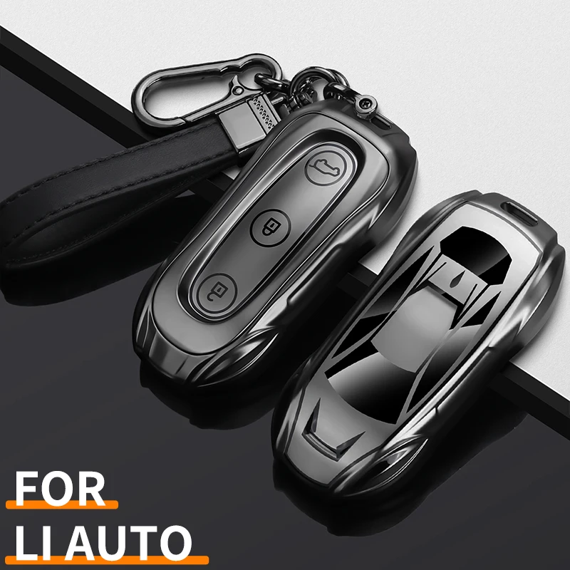 TPU Car Key Cover Case For Li AutoAll-New L9 Livis Ultra L8 L7 L6 MEGA i6 Car Key Protective Case Accessories Para llavero