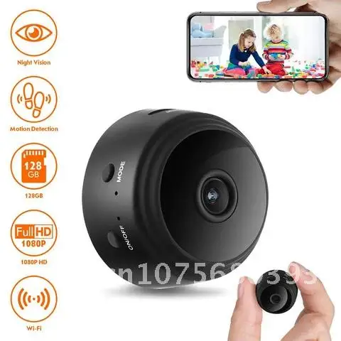 

Mini Magnetic Camera Wireless Remote APP IP Home DVR Cam A9 1080P Wifi P2P Night Vision Security Surveillance Camera