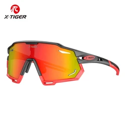 X-TIGER Cycling Glasses Bicycle Sunglasses Man and Women Sunglasses UV400 Road Mountain Bike Outdoor Sports Goggles Multi-color