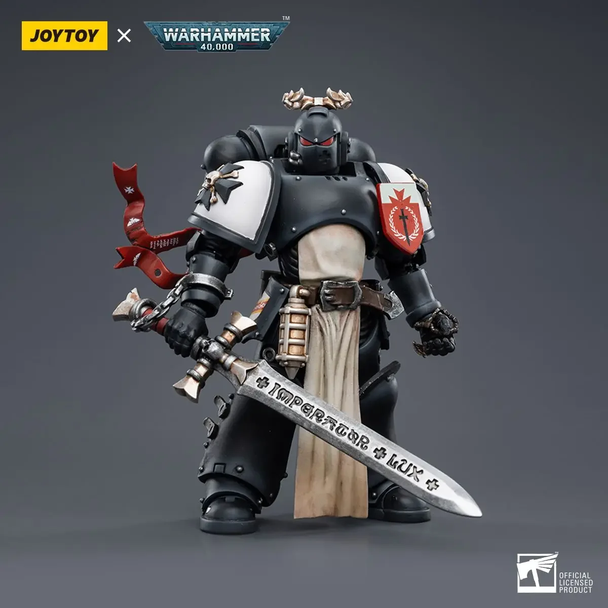 

JOYTOY Warhammer 40K Action Figure Black Templars The Emperors Champion Rolantus Anime Action Figure Model Toys Gifts In Stock