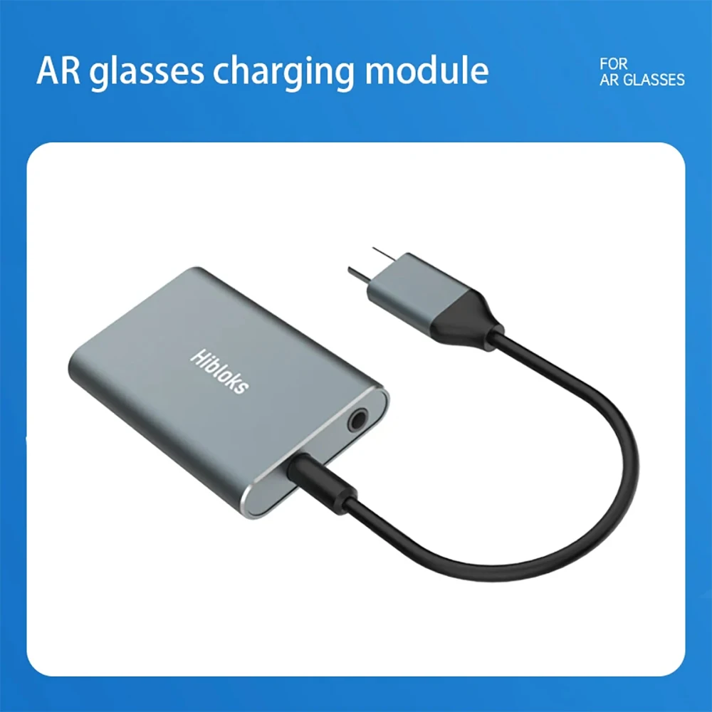 Hibloks AR Ladetriebemodul Datenkabel Typ C für XREAL Nreal Air Rokid Brille für Thunderbird Air 1S Zubehör – Detail 8