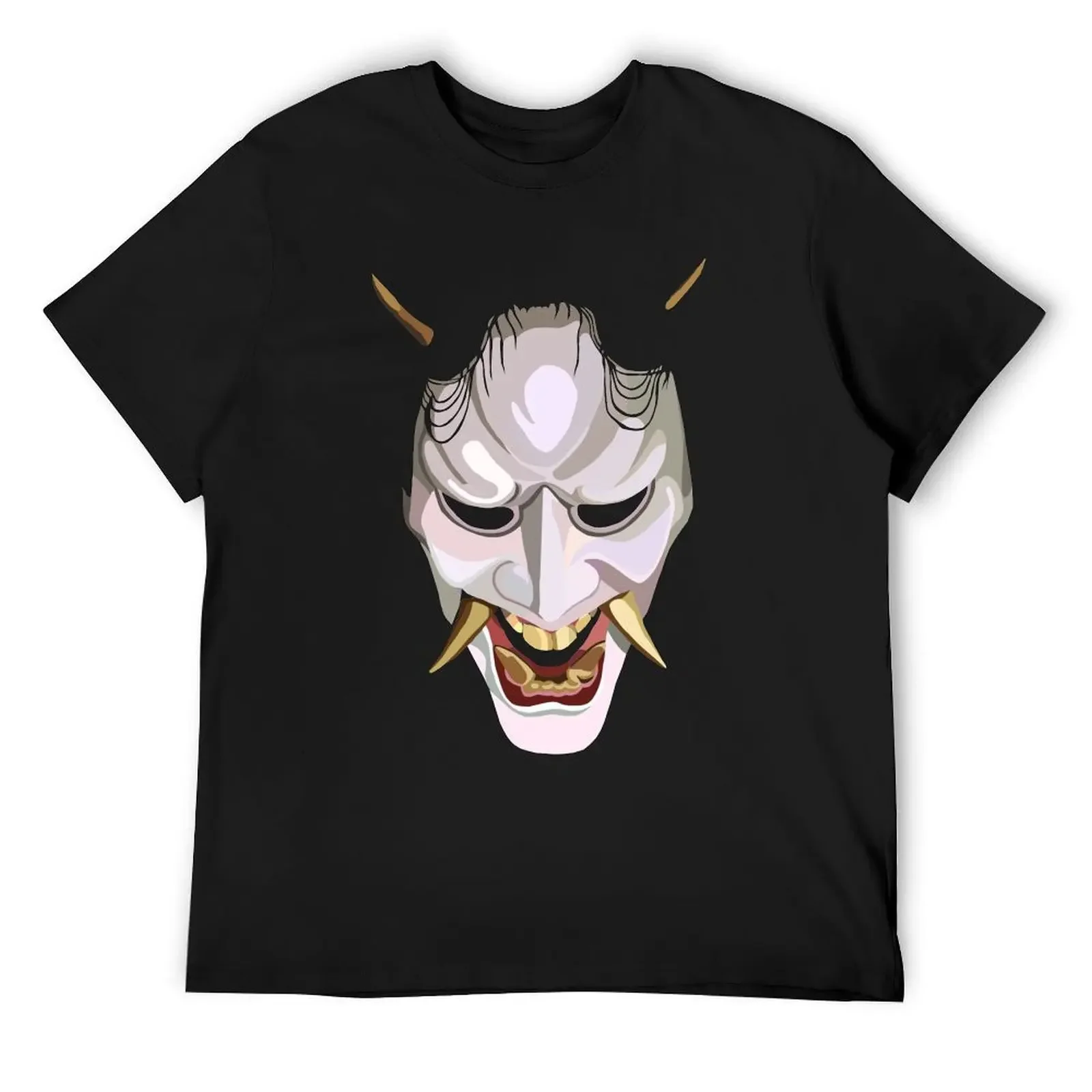 

Oni Mask, Hannah Oni, Hanya Oni T-Shirt anime figures croswit shirt man oversized graphic tee plain black t shirts for men
