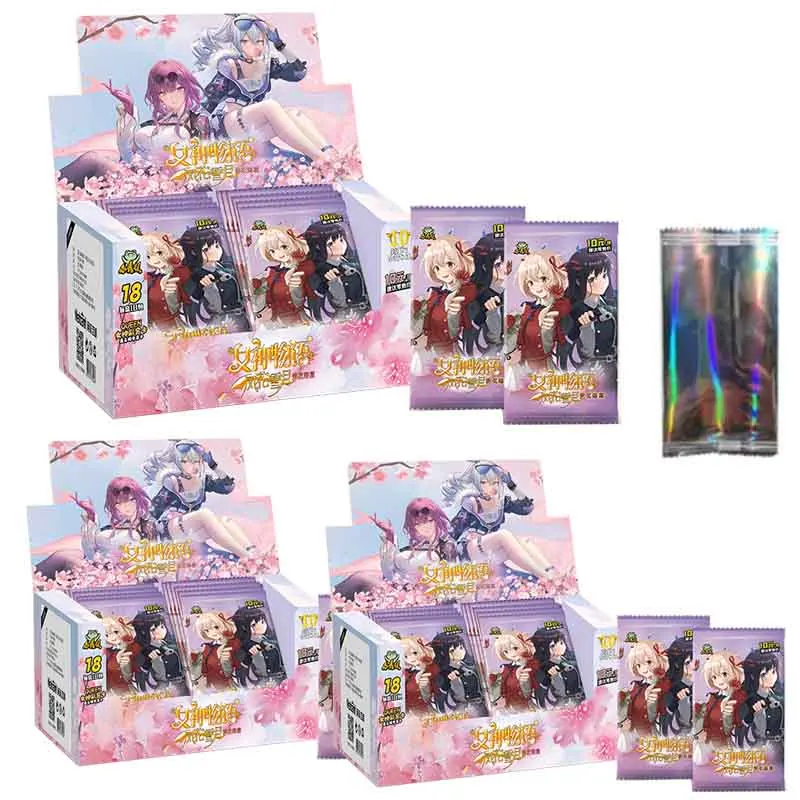 Großhandel Göttin Geschichte Sammlung karten 10 m05 Packungen Booster Box Spielkarten Tischs pielzeug