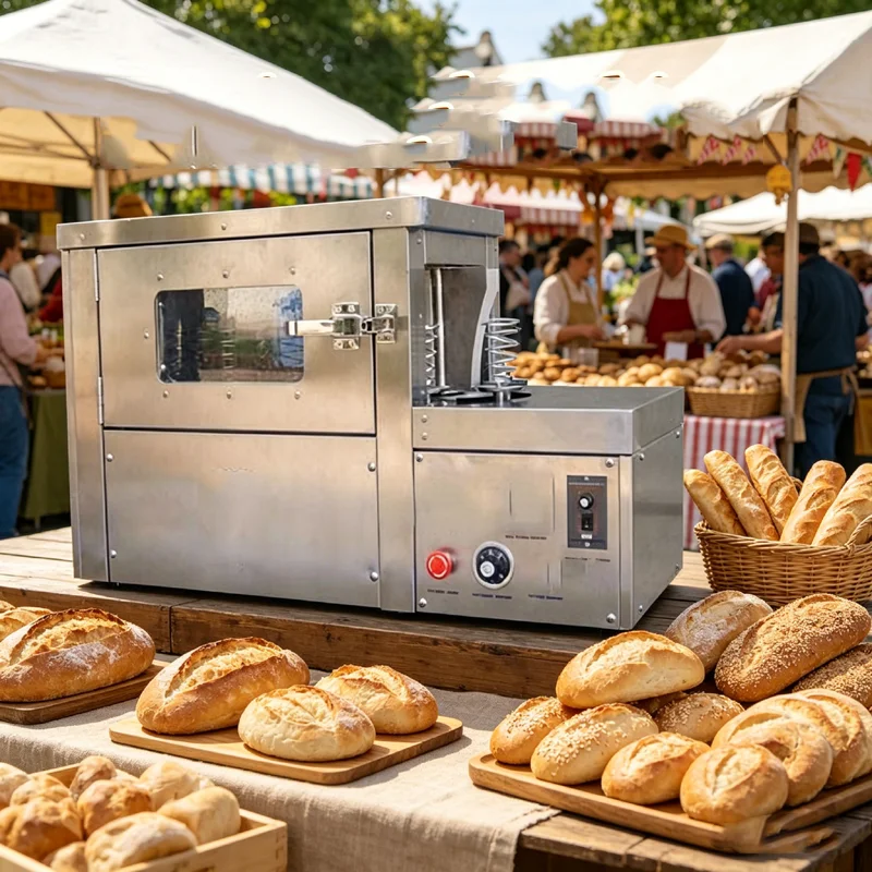 Cone Pizza Machine Rotating Pizza Cone Oven Ice Cream Cone   Production Equipment