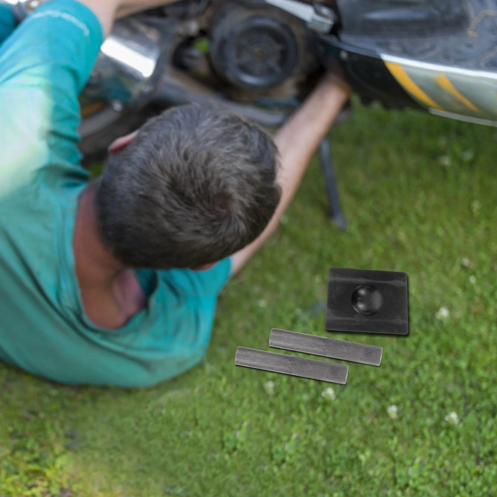 1 مجموعة 1 مجموعة صمام الربيع أداة إزالة للدراجات النارية دائم البلاستيك المعادن الدقة طقم تصليح المحرك صمام الربيع التثبيت #2