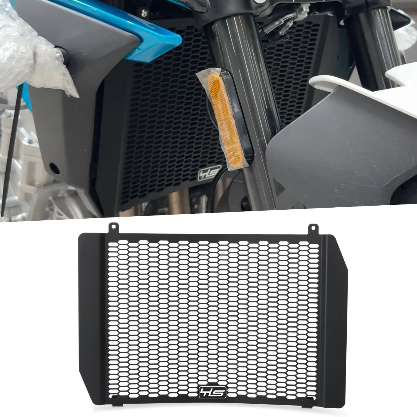 

Motorcycle Radiator Guard Grille Cover Protector Protective Grill Fit For 675SR 675SR-R 675NK 675 SR SRR NK 2024 2025