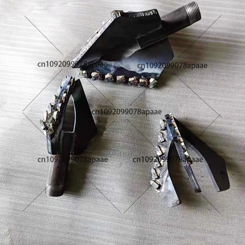 Small water well drilling super hard alloy drill bit / electric drill / 3 wing rock drill bit 4-20 cm