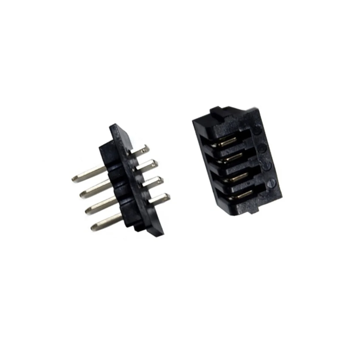 1Pair EBike Battery Power Discharge Connector 4Pin Male and Female Connector Battery Base/Plate Replacment for Hailong