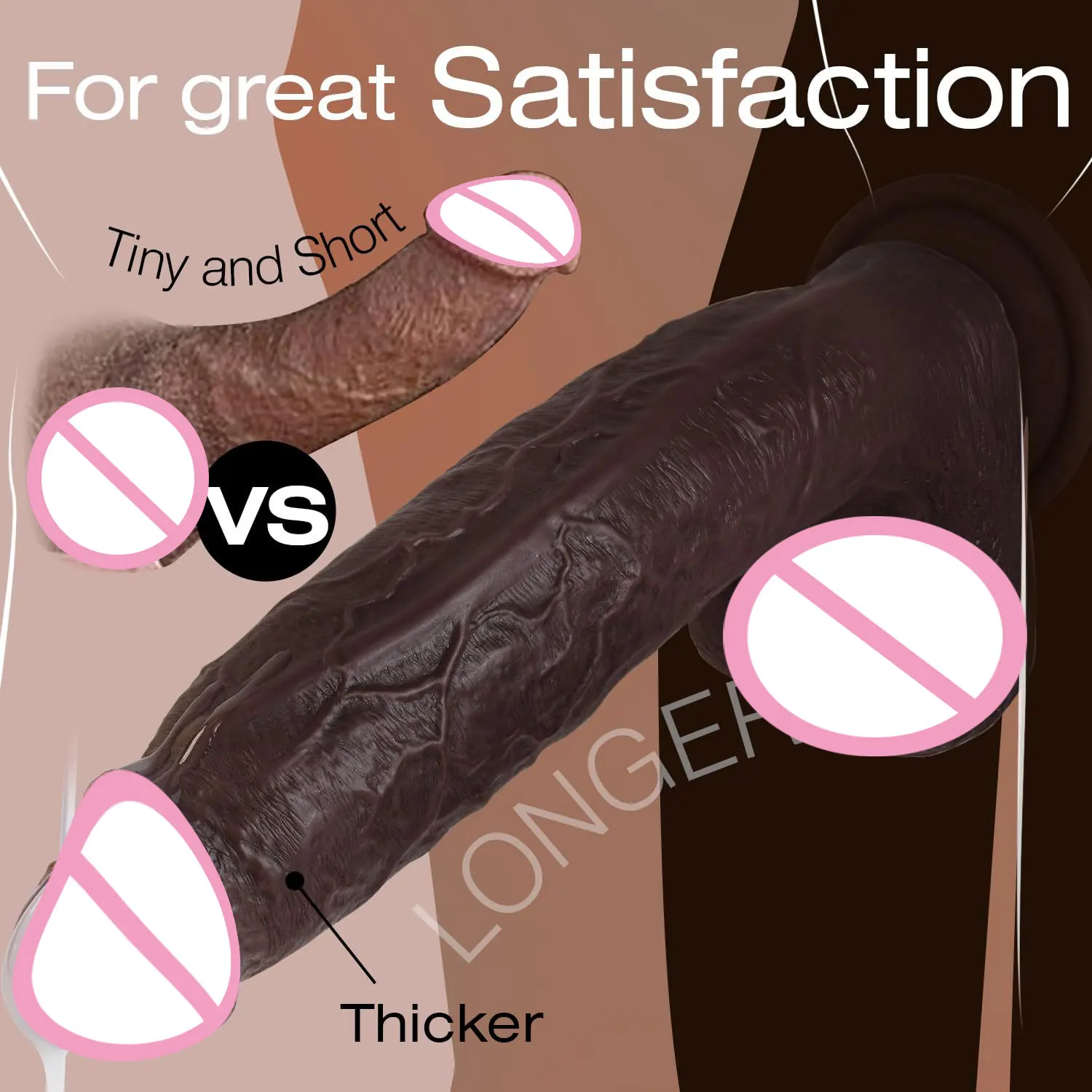 واقعية الأسود دسار مع شفط كأس سيليكون القضيب قضبان اصطناعية الشرج الكبار الجنس لعب للنساء رجل قضيب جلدي ديك المهبل محفز #1