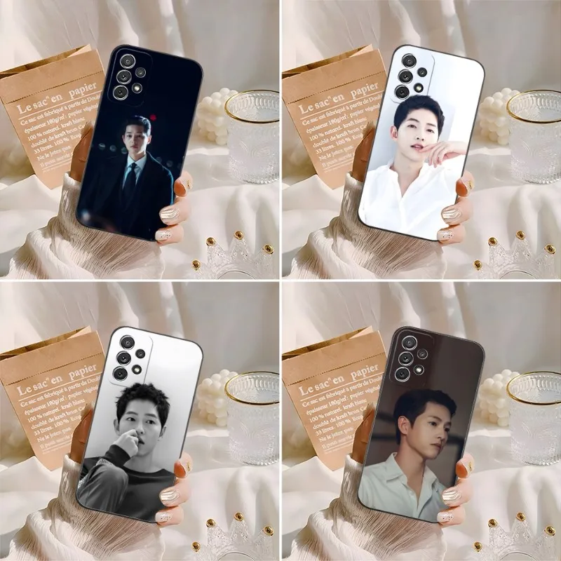 Vincenzo TV Song Joong Ki Phone Case For Samsung Note Galaxy 20 10 8 9 Pro Plus Ultra M20 M31 M40 M10 J7 J6 Prime Back Cover