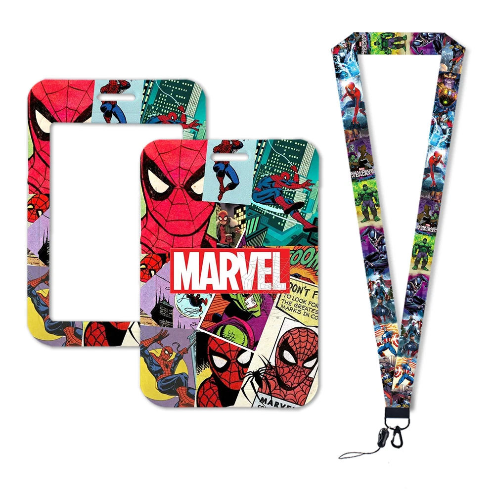 

Marvel Disney Lanyards for Key Neck Strap For Card Badge Gym Key Chain Lanyard Key Holder DIY Hang Rope Keychain