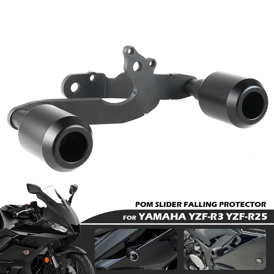 Aluminum Frame Slider for Yamaha YZF-R3 R25 2019-2023
