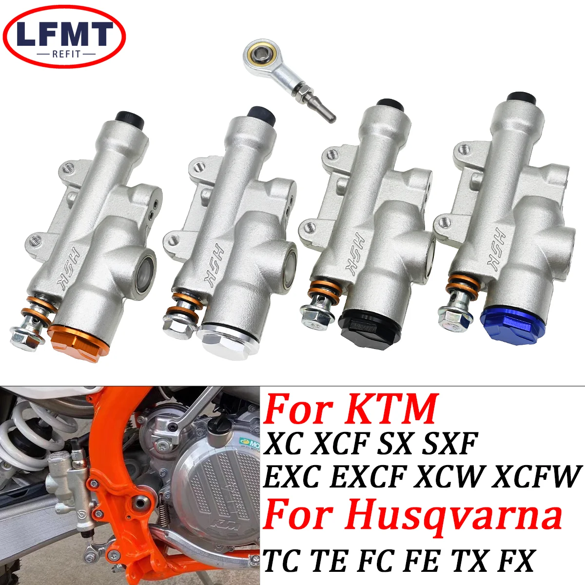 Rear Brake Pump Rear Hydraulic Brake Master Cylinder Pump For KTM SX SXF XC XCF EXC EXCF XCW XCFW Husqvarna TC TE FC FE MOTO