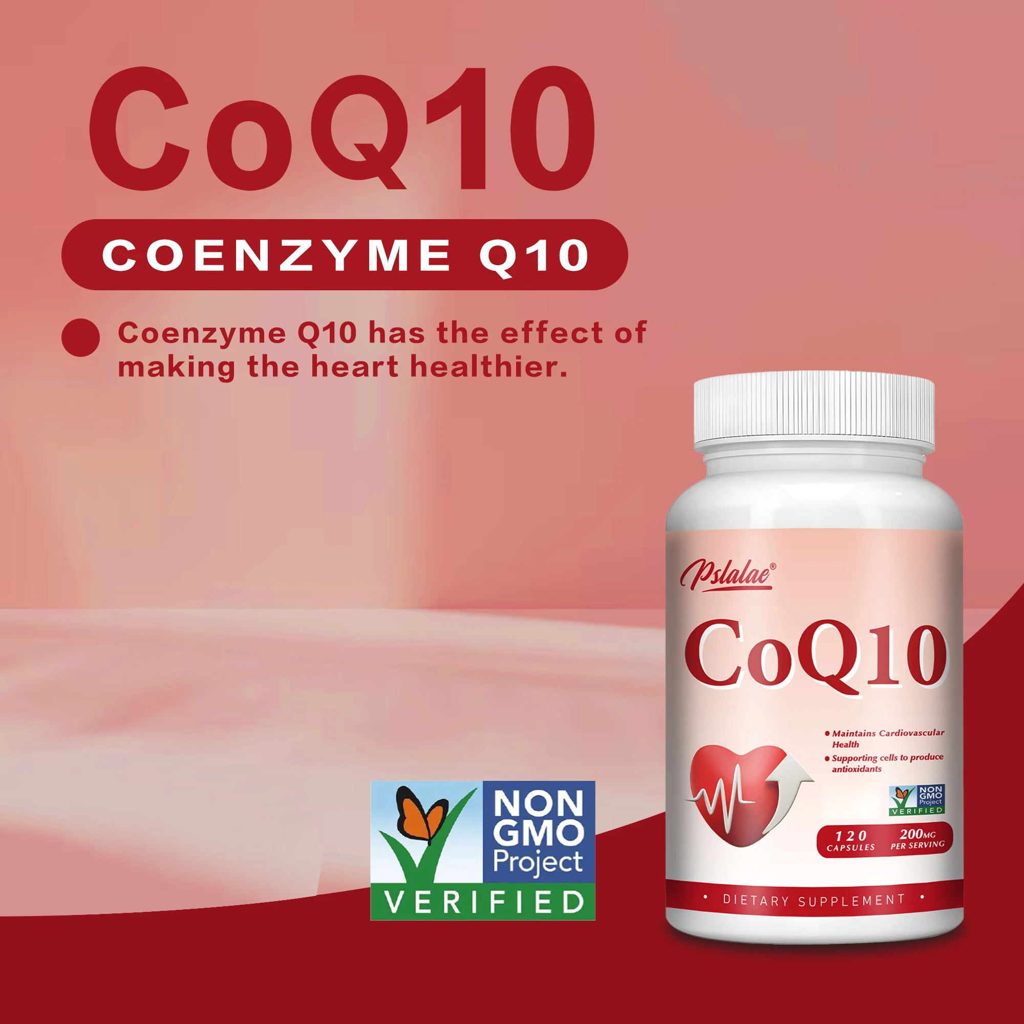 CoQ10 - Antioxidant, Heart Health, Blood Pressure Levels and Immune Support, Energy Production