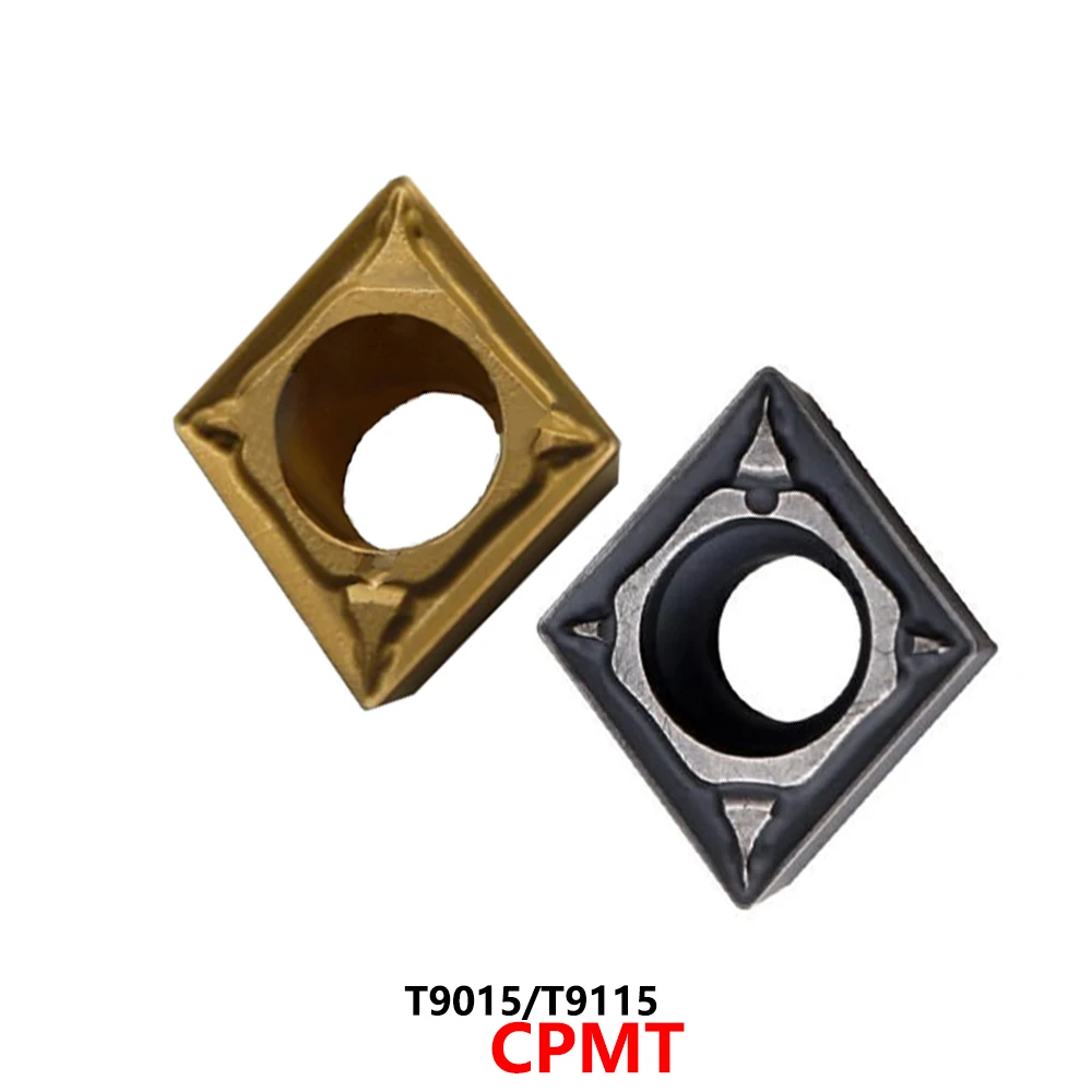

Оригинальные твердосплавные вставки CPMT 090304 CPMT0903 PS CPMT090304 CPMT090304-PS T9015 T9115 Инструменты с ЧПУ Лезвие для стали