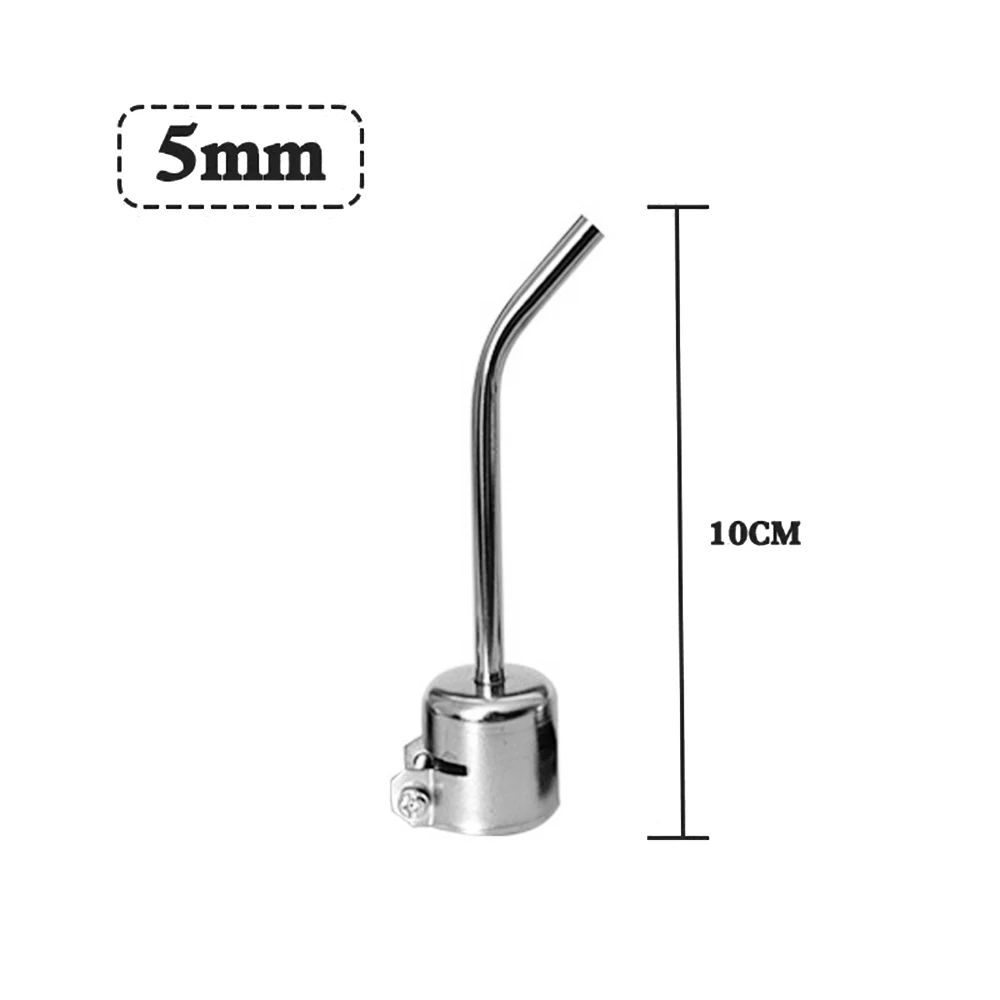 4 Stuks Lang Gebogen Warmtepistool Nozzles Voor 850 Hetelucht Solderen Nabewerking Station 6 Stuks Luchtstations Pistool Nozzles Soldeergereedschap