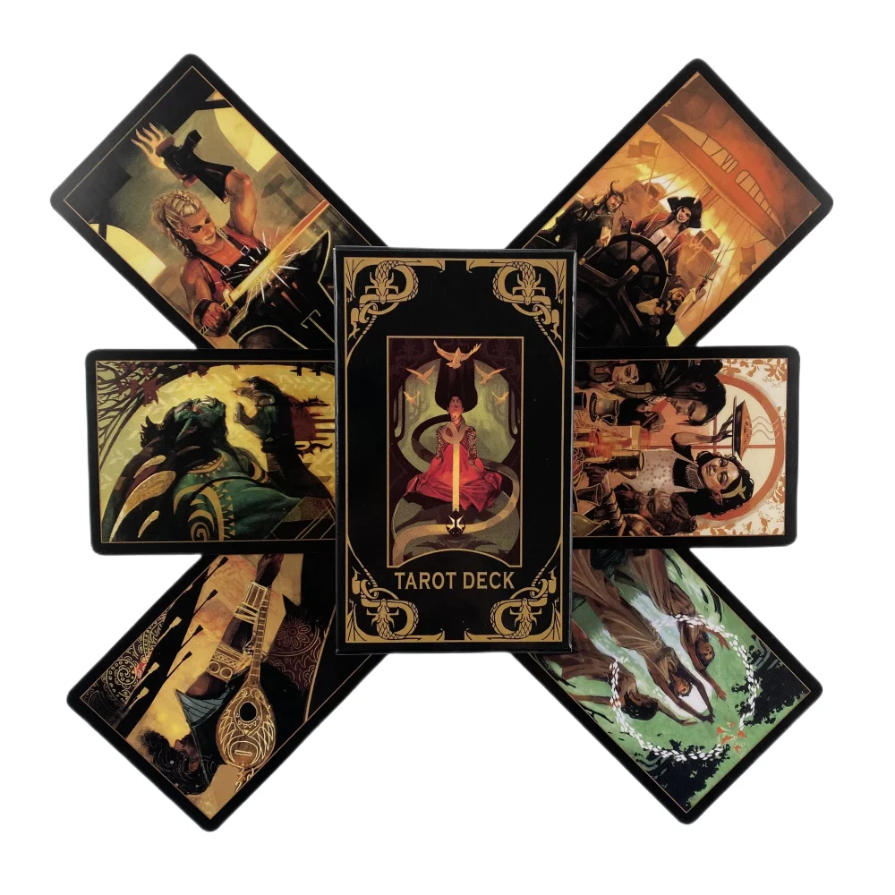 Dragon Tarot Cards A 78 Deck Oracle English Visions Divination Edition Borad Playing Games