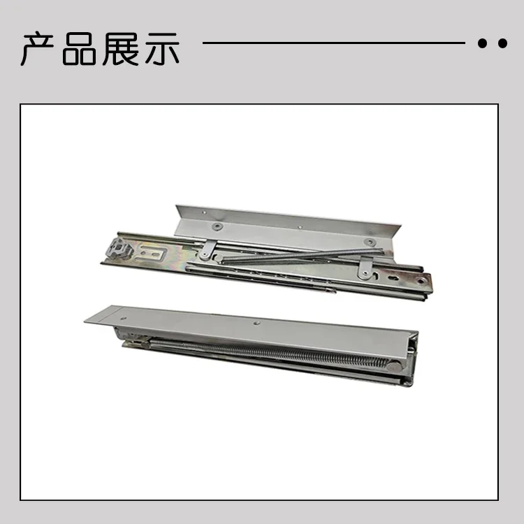 Heavy Pull Out Pop Up Slide Rail Supporting Bracket  Furniture Table Top Conceal Folding Leaf Extension Slide Rail