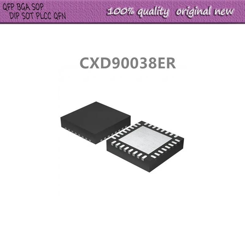 

2 шт./лот CXD90038ER CXD90038 QFN-32