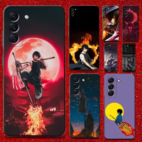Benimaru Shinmon F-Fire Force Phone Case For Samsung Galaxy A13,A21s,A22,A31,A32,A52,A53,A71,A80,Soft Black Shell