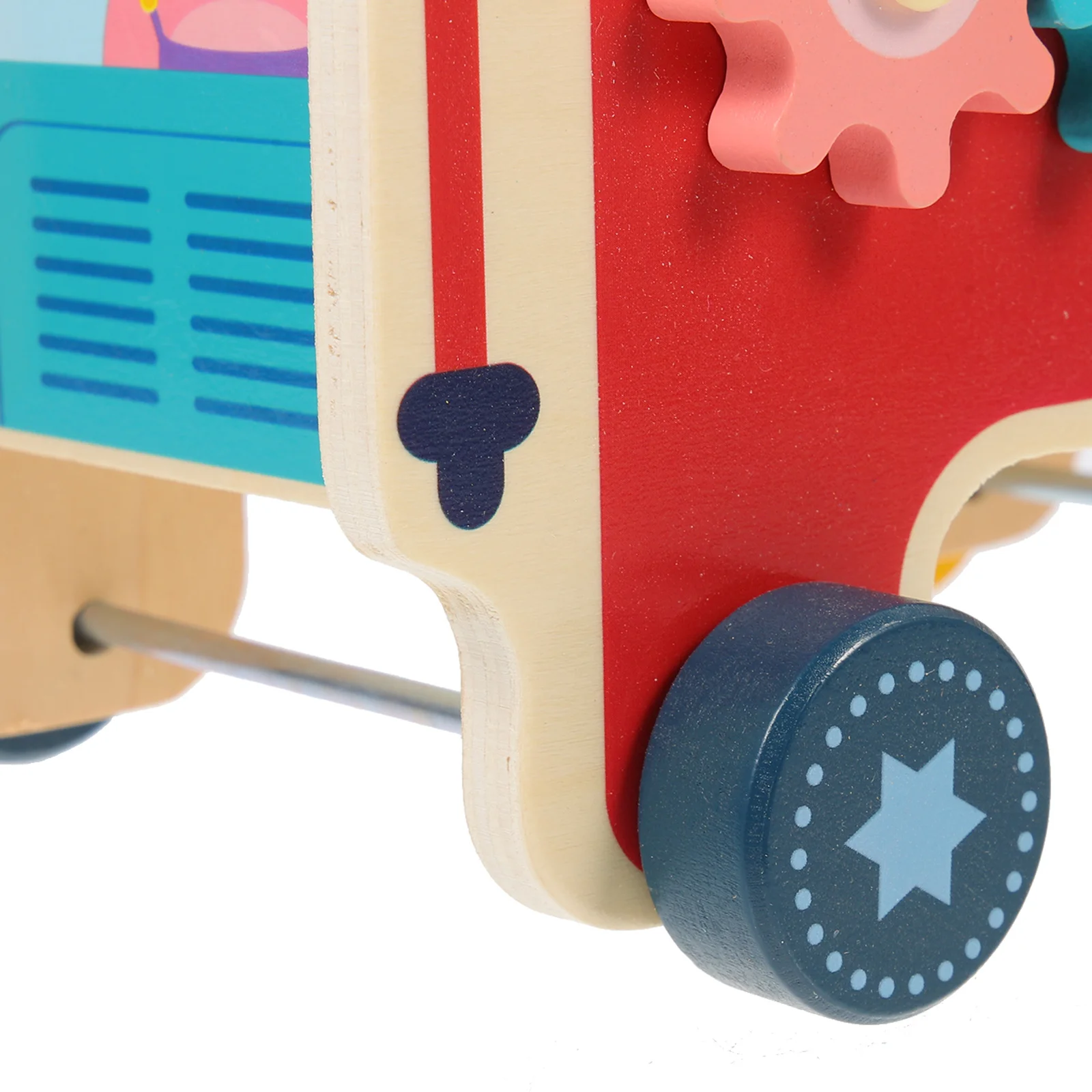 

1Set Wood Hammer Whacking Musical Educational Hand Coordination Early Learning Xylophone Pounding Plaything Kid Xylophone