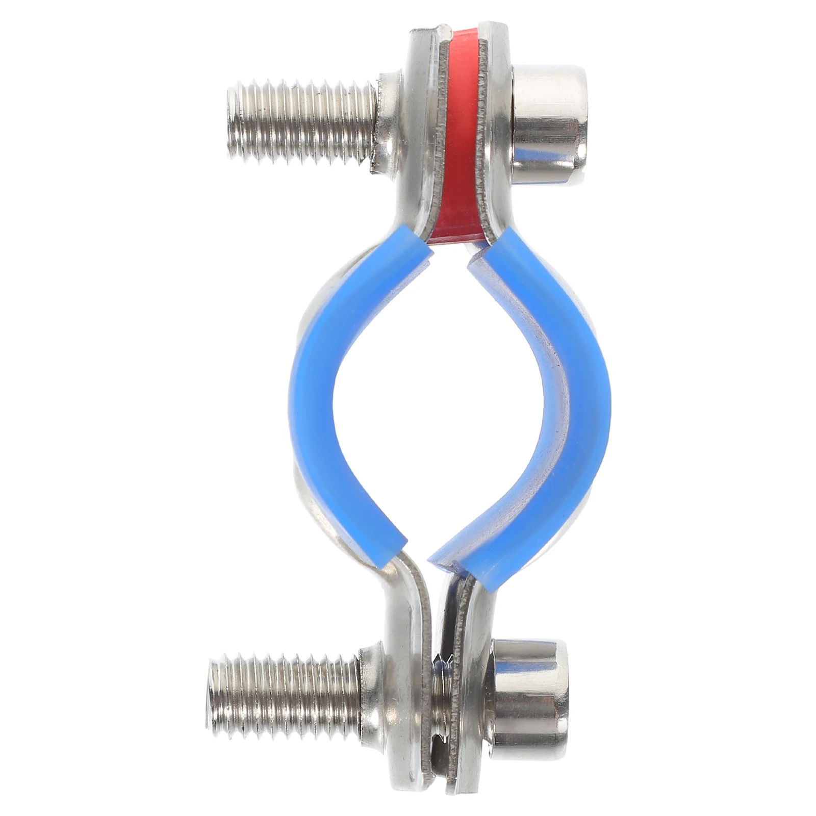 

Stainless Steel Pipe Clamp Ring Adjustable Round Pipe Support Bracket 25-28mm Wall Mount Clamp for Construction Machinery