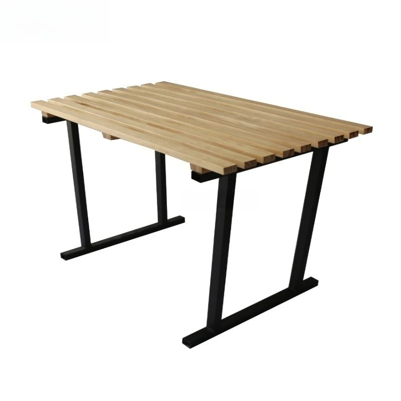 

Solid wood wrought iron cake cake bread display stand combination bakery storefront display soft baking display stand