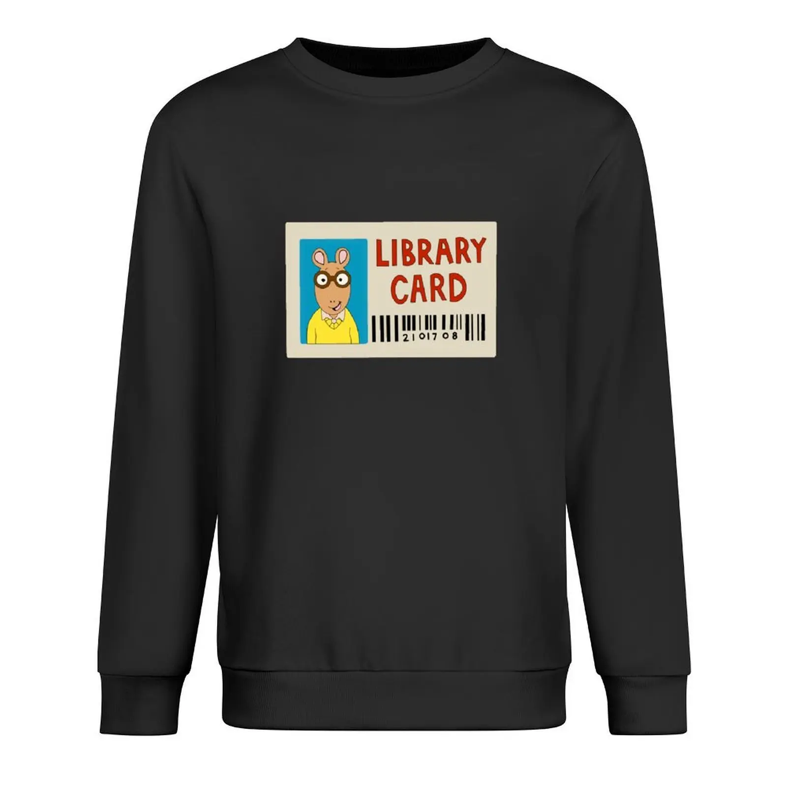

Arthur Library Card Pullover clothes for men anime clothes tracksuits mens clothing men sweatshirt