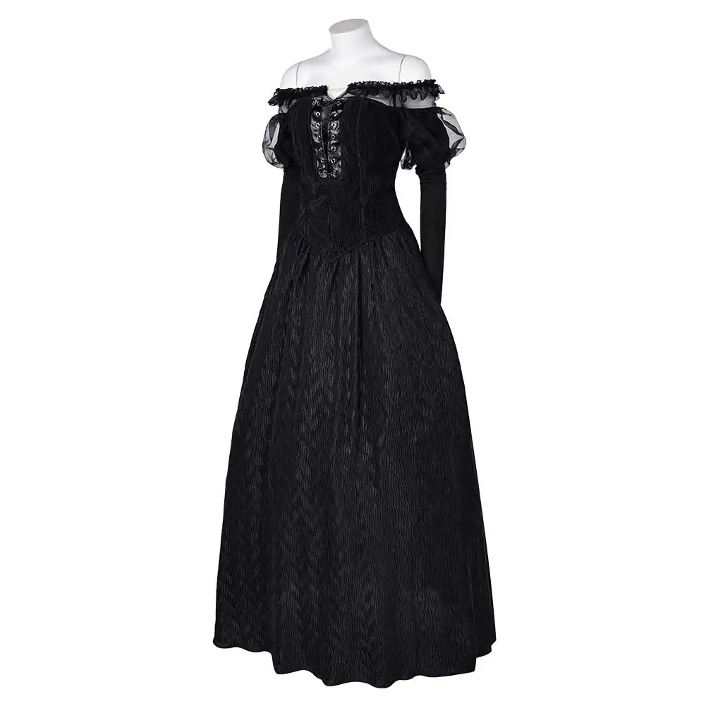 Delores-Costume Cosplay pour Femme Adulte, Robe Rétro Fantaisie, Tenues Corset, Halloween, Carnaval, Déguisement, ixTrempée