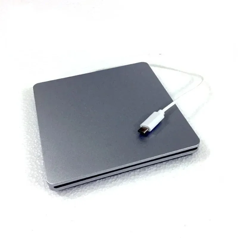 External DVD Burner Drive USB 3.0/Type-C Optical Drive Slim Slot-in CD/DVD+/-RW Burner Player USB C Superdrive for Mac/ Window