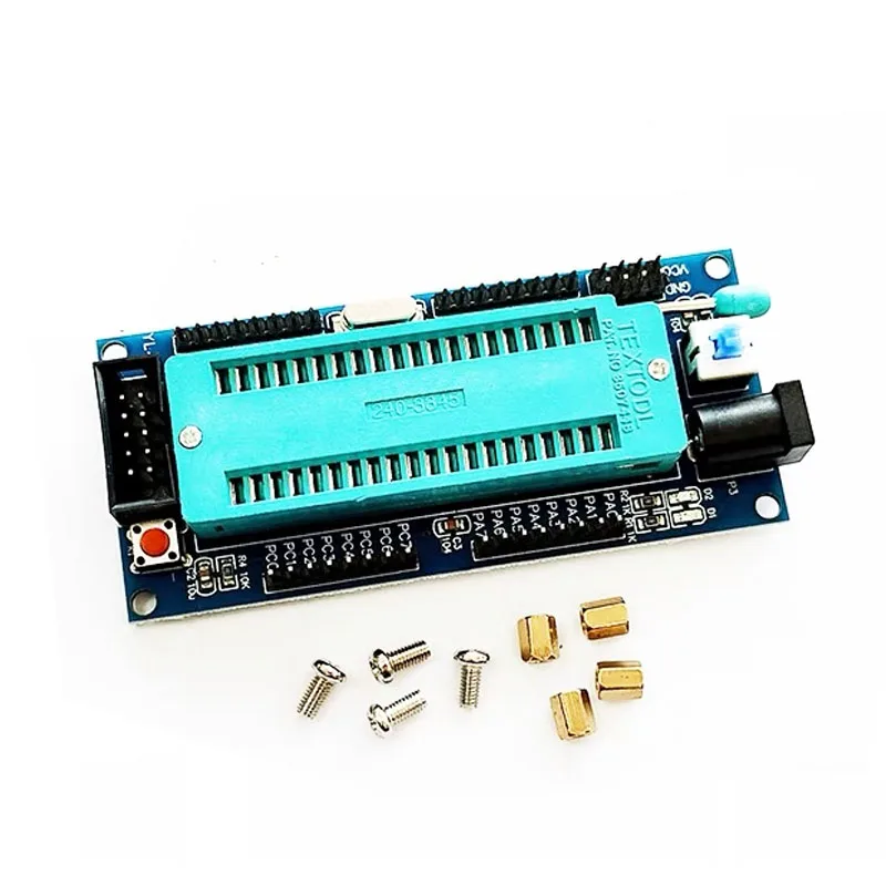 AVR Development Board MCU Minimum System Board ATmega16A 51AVR Programmer ISP USBASB Downloader USBISP Download Cable