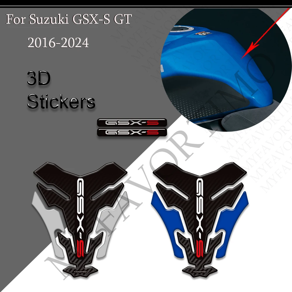 

Tank Pad Side Gas Fuel Oil Knee Protector Stickers Decals For Suzuki GSX-S 1000 S GT GSX-S1000GT GSX S1000 GSX-S1000 2016-2024