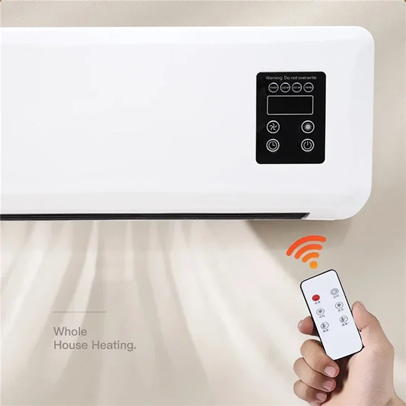 Portable Wall-Mounted Split Air Conditioner Dual-Purpose Heating And Cooling Air Conditioner with Remote Control for Apartment image 5