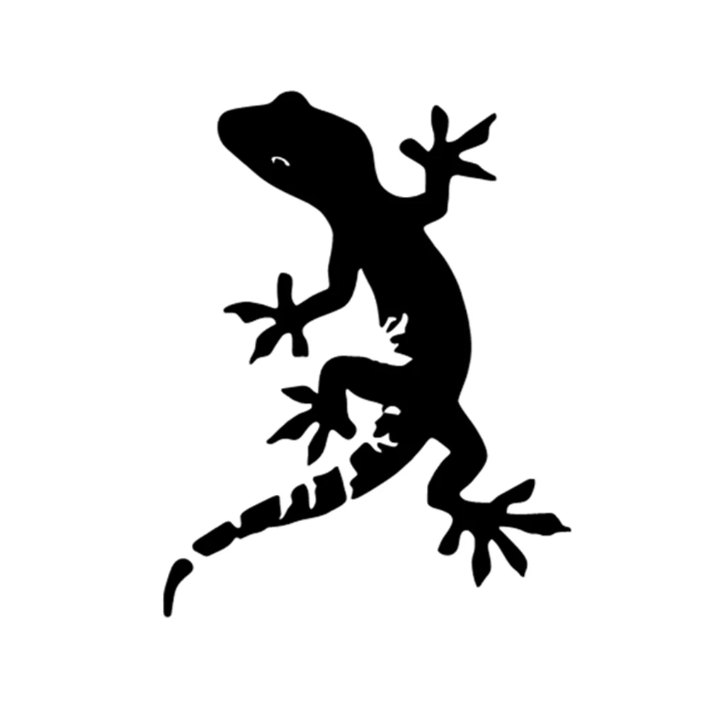Gecko Vinyl Car Stickers Waterproof for Truck SUV Off-Road Adventure Window Body Decor - Reptile Wildlife Decals Accessories