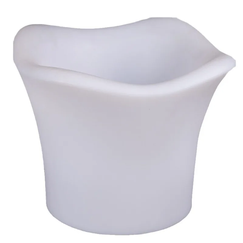 

LED luminous barrel hotel bar KTV clear bar wine tray waterproof and anti-drop beer rectangular colorful luminous tray