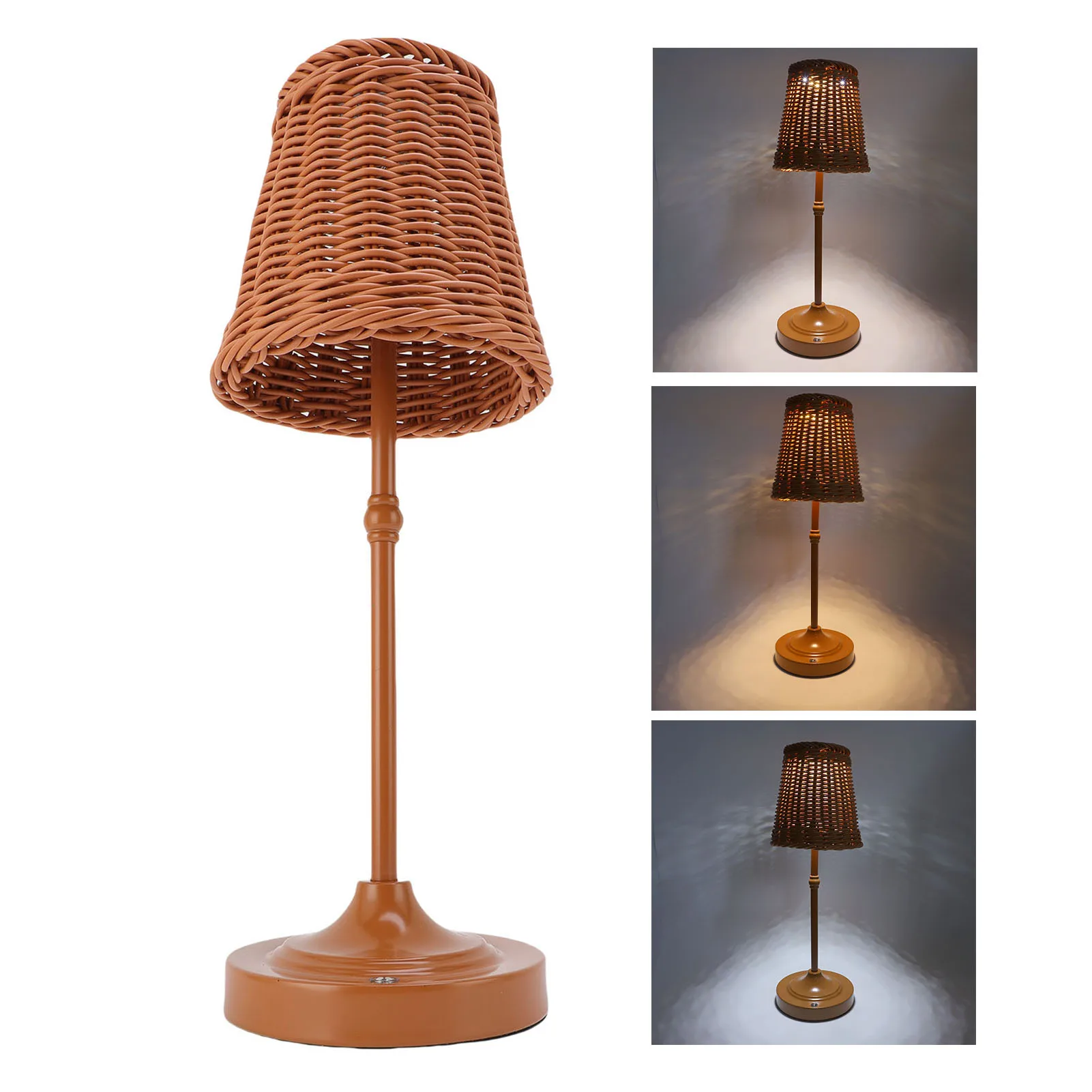 

Беспроводная светодиодная настольная лампа: универсальная, декоративная, перезаряжаемая, на батарейках, современная, безопасная для глаз, для использования в помещении и на улице