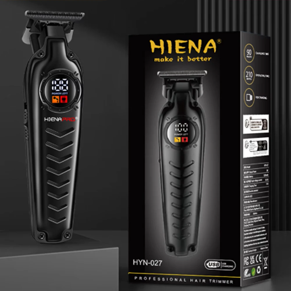 

HIENA Hair cutting machine Trimmer Kit Cordless Hair Clipper Professional hair clipper Barber shop Hair cutting machine HYN-027