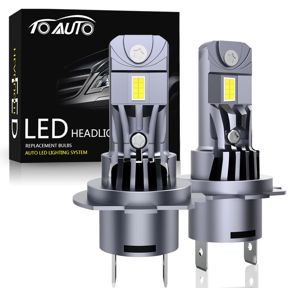 H7 LED Powerful Headlight Bulb Mini Wireless 40000LM 6500K CSP for Car Headlamp Auto Diode Lamps H7 Turbo Led Automobile 12V