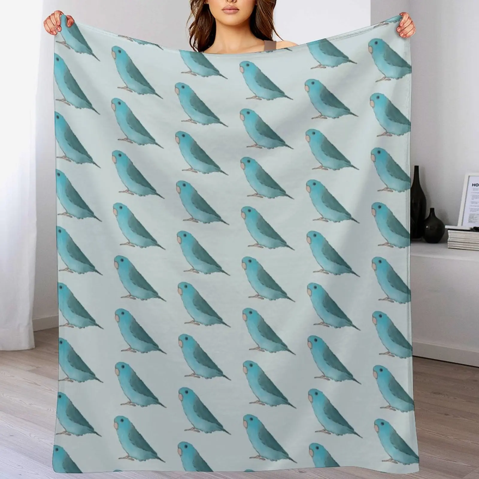 

Pacific parrotlet Throw Blanket christmas gifts christmas decoration Flannels Luxury Throw Blankets