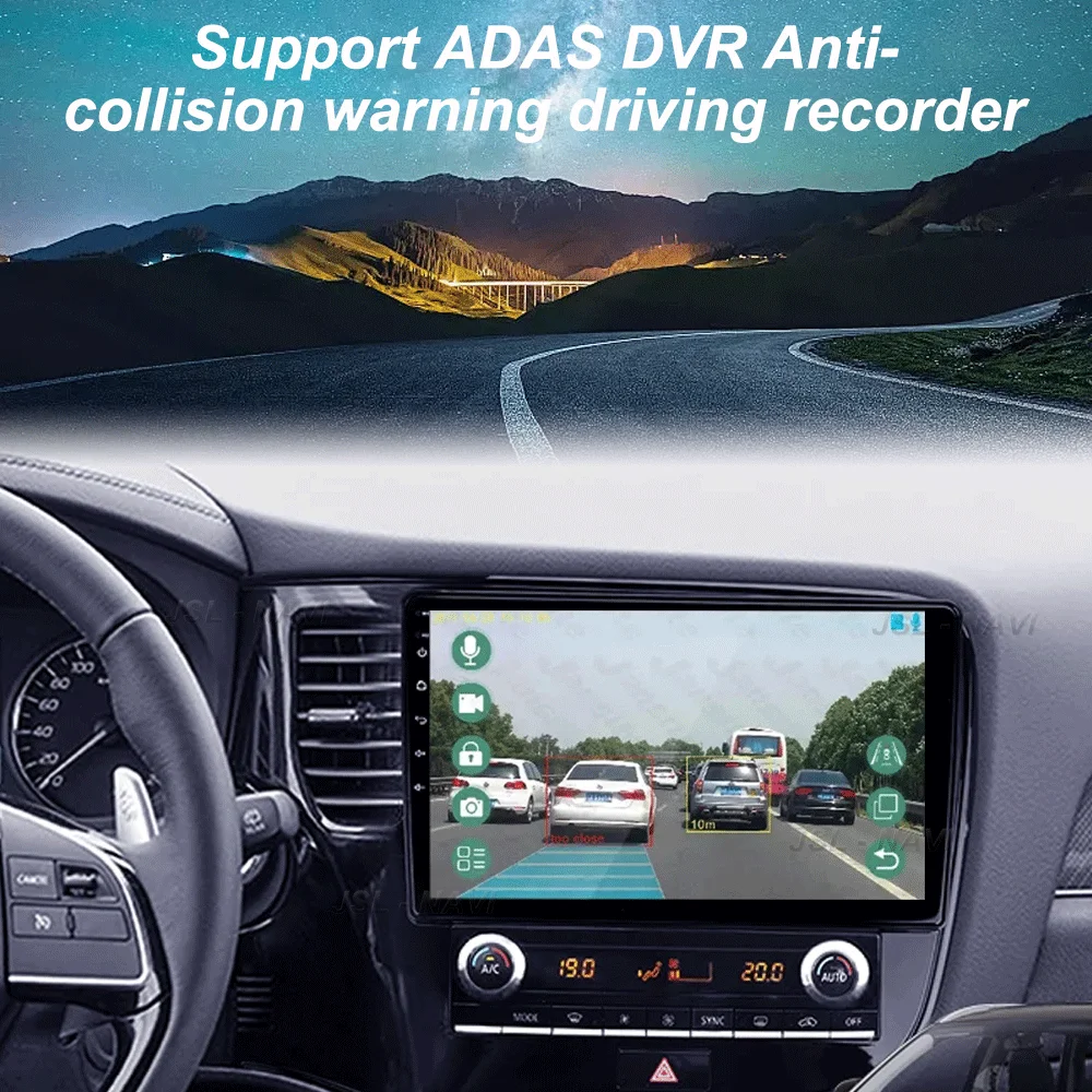 أندرويد 15 Carplay Auto 2K شاشة راديو السيارة مشغل وسائط متعددة لميتسوبيشي أوتلاندر 3 GF0W GG0W 2018 - 2021 Autoradio ستيريو #5