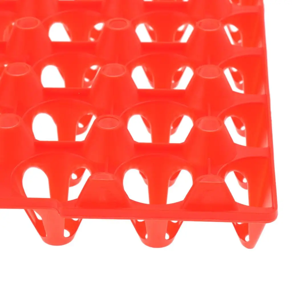 5Pcs Eggs Holder Storage Egg Tray Plastic Container Hold Up to 30 Eggs